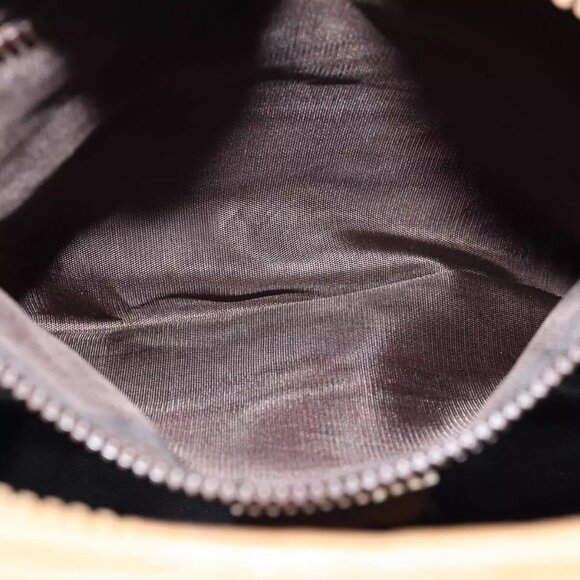 CELINE Macadam Canvas Shoulder Bag Beige Auth - Picture 13 of 16